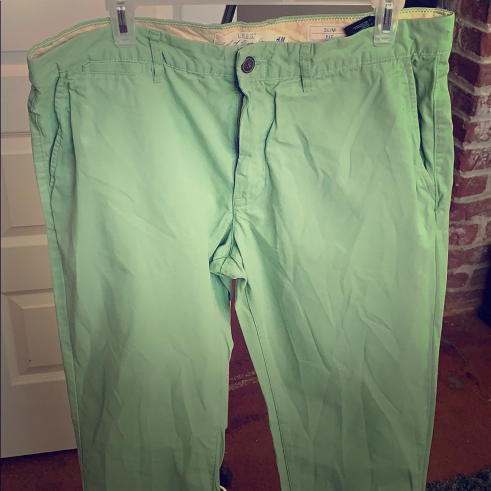 Slim fit pants